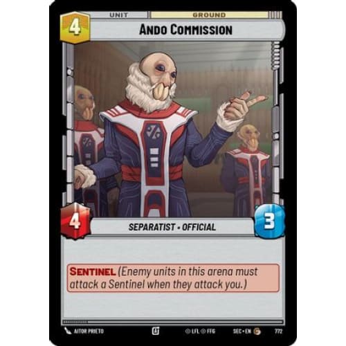 Ando Commission (Foil) (772)  Foil