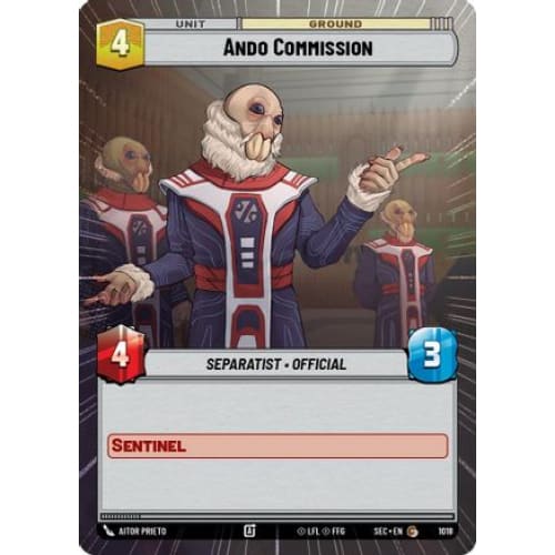 Ando Commission (Hyperspace Foil) (1018)  Foil