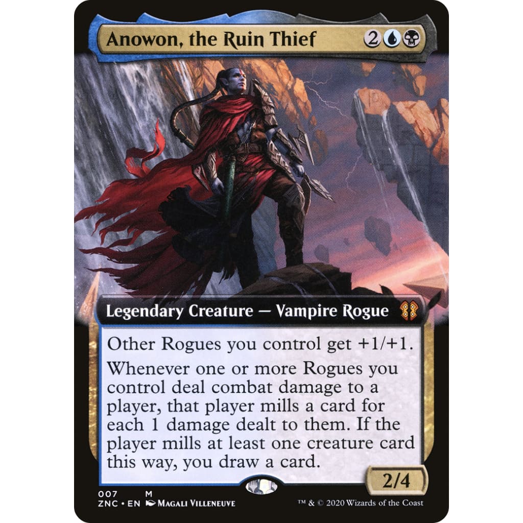 Anowon, the Ruin Thief (Extended Art) (ZNC-007): (Extended Art)