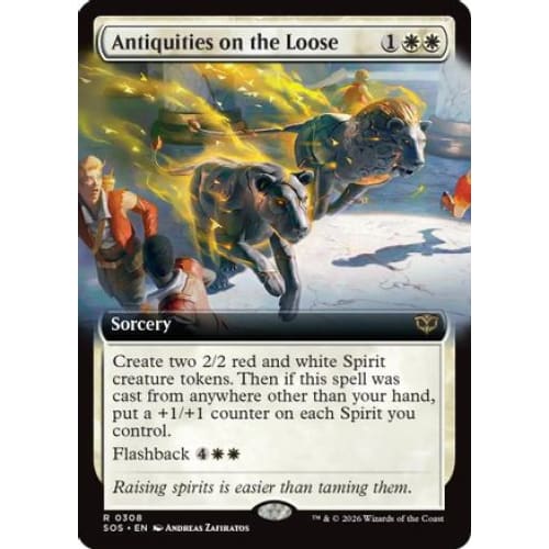 Antiquities on the Loose (Extended Art) (SOS-308)
