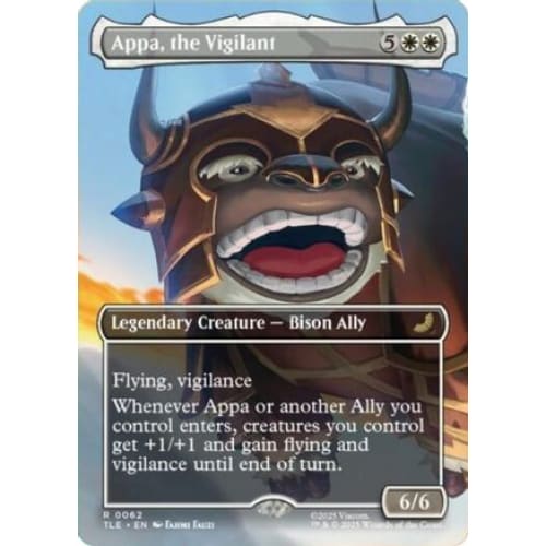 Appa, the Vigilant (Borderless) (TLE-062) Foil