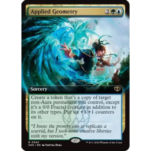Applied Geometry (Extended Art) (SOS-343) Foil