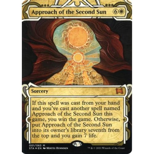 Approach of the Second Sun (Foil Etched) (STA-001) (Borderless) Foil