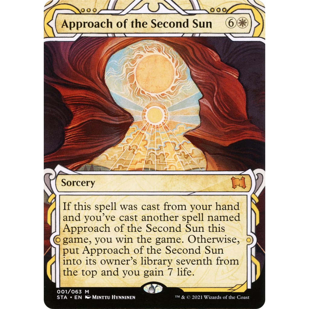 Approach of the Second Sun (STA-001): (Showcase) (Borderless) Foil