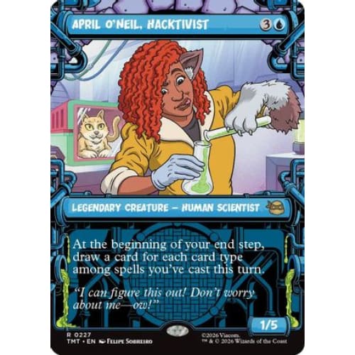 April O'Neil, Hacktivist (0227) (Showcase) (TMT-227)