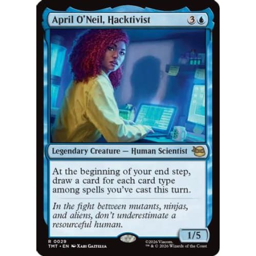 April O'Neil, Hacktivist (TMT-029)