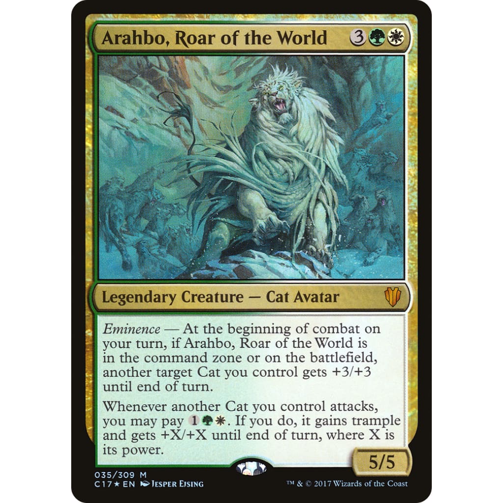 Arahbo, Roar of the World (C17-035) Foil