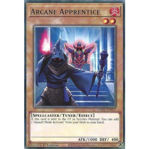 Arcane Apprentice - PHRE-EN057 Rare 1st Edition