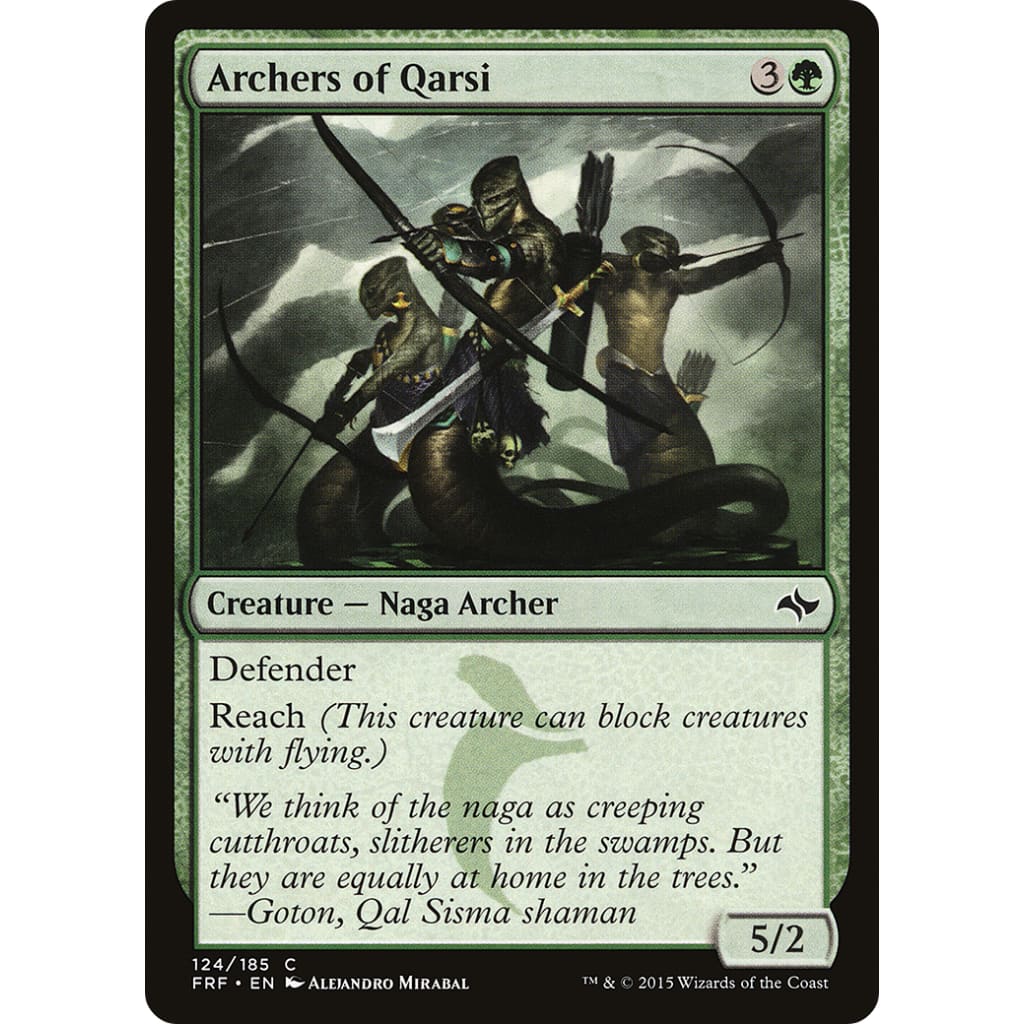Archers of Qarsi (FRF-124) Foil