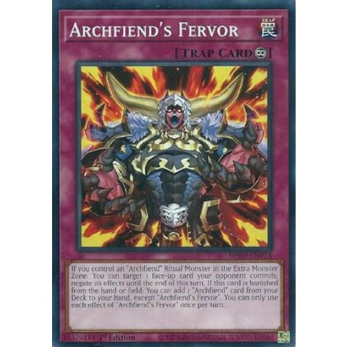Archfiend's Fervor - BPRO-EN074 Common / Short Print 1st Edition