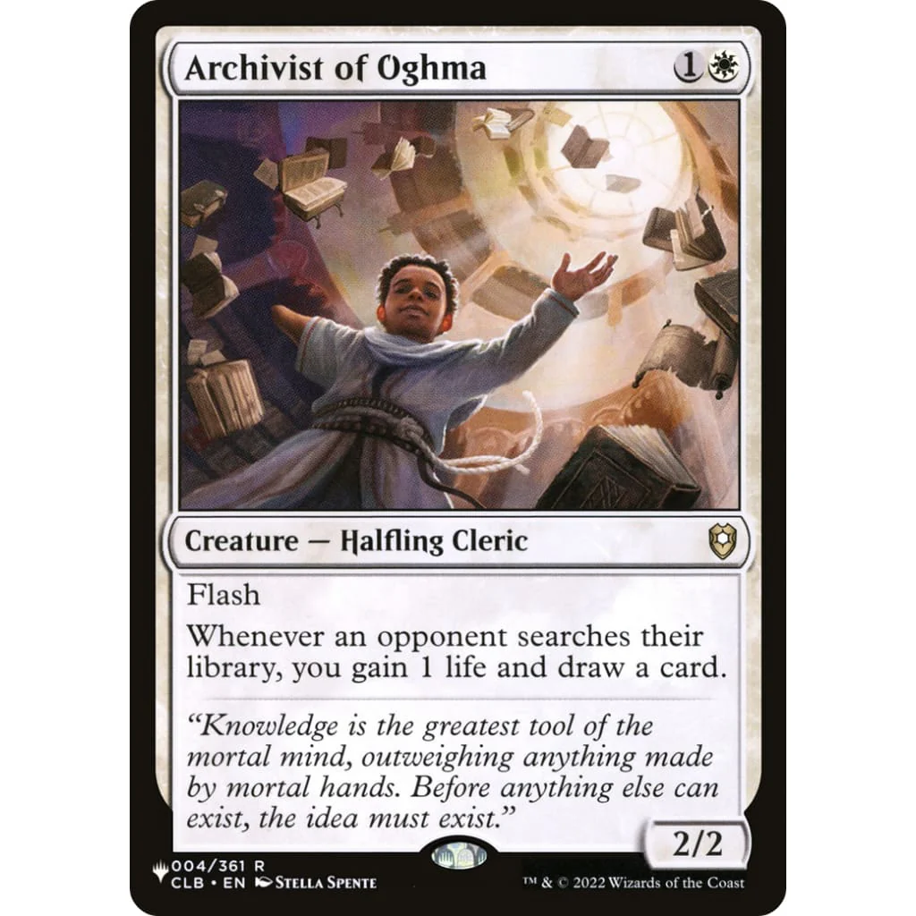 Archivist of Oghma (LIST-CLB-4)