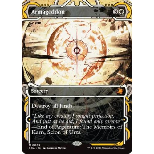 Armageddon (SOA-003) Foil