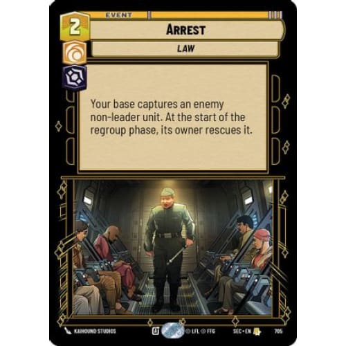 Arrest (Foil) (705)  Foil