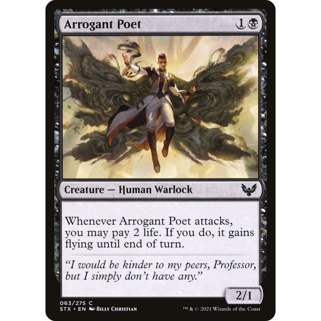 Arrogant Poet (STX-063)