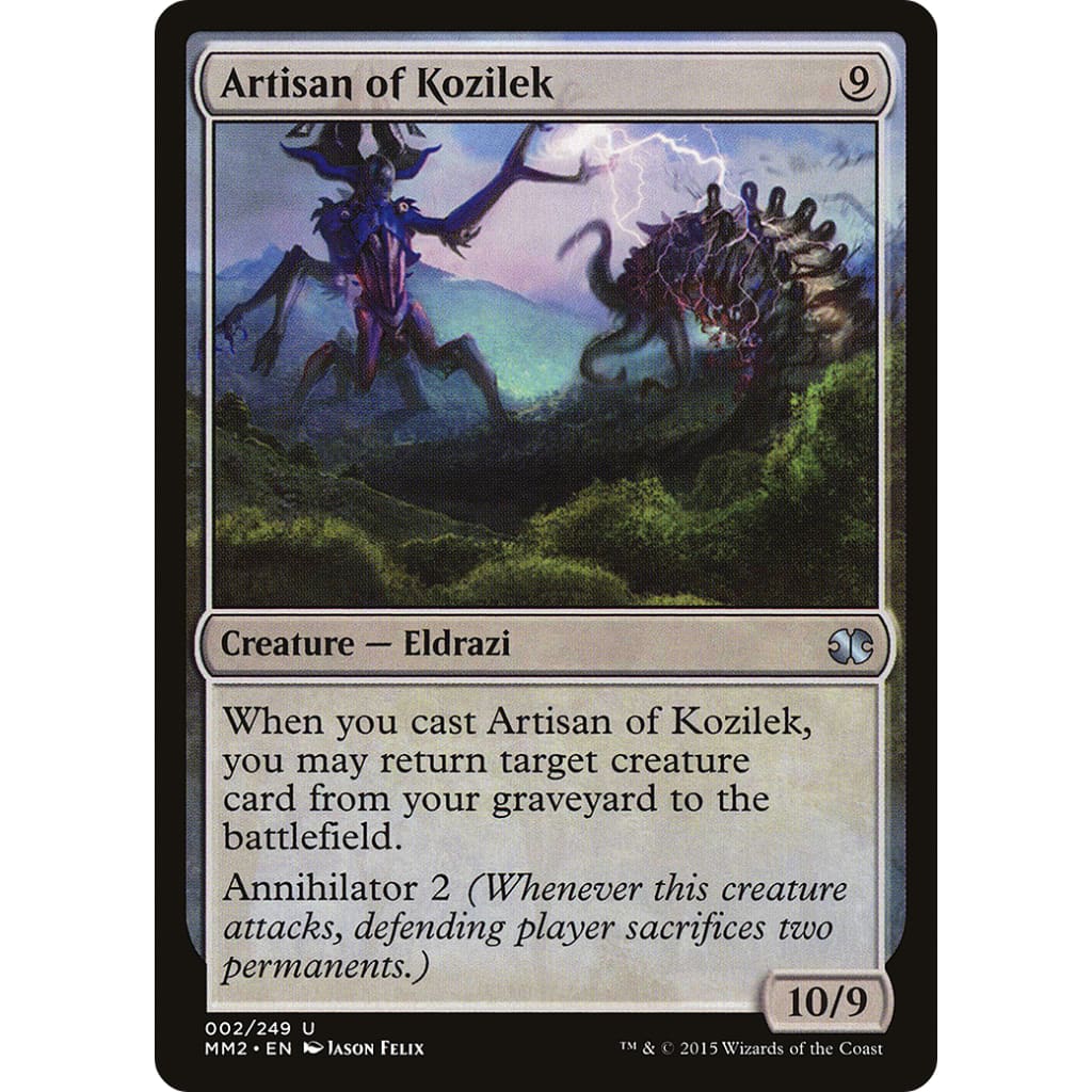 Artisan of Kozilek (MM2-002) Foil