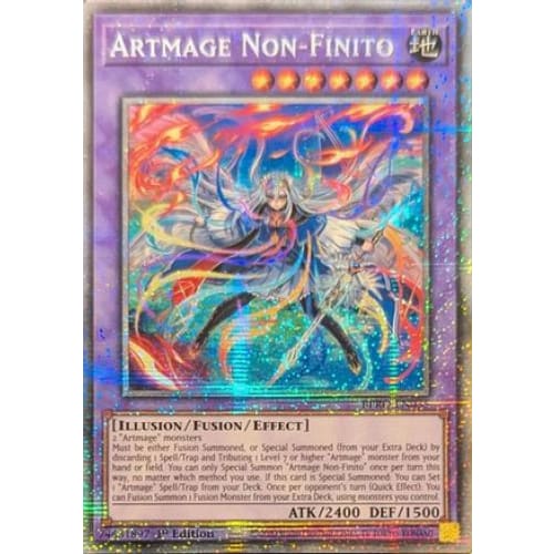 Artmage Non-Finito (Starlight Rare) - BPRO-EN035 Starlight Rare 1st Edition