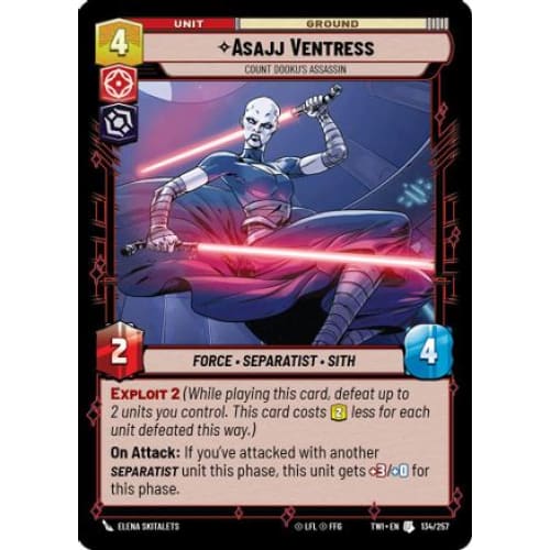 Asajj Ventress - Count Dooku's Assassin (134/257)