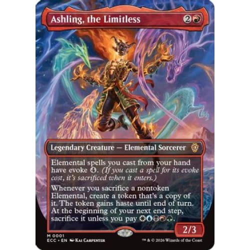Ashling, the Limitless (Borderless) (ECC-001) Foil