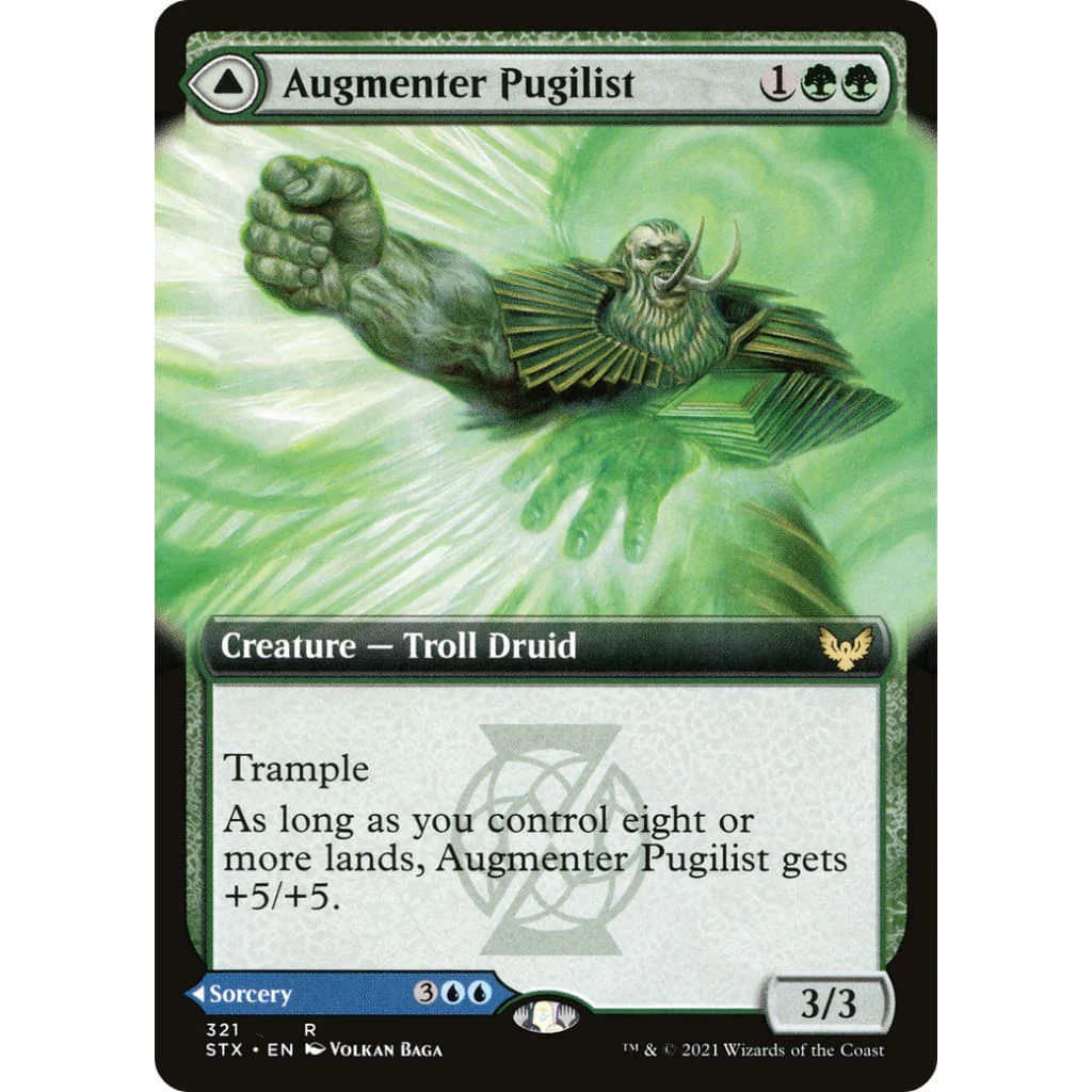 Augmenter Pugilist (Extended Art) (STX-321): (Extended Art) Foil - Image 4