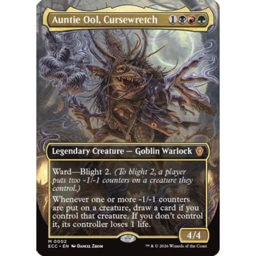 Auntie Ool, Cursewretch (Borderless) (ECC-002) Foil