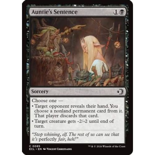 Auntie's Sentence (ECL-085) Foil