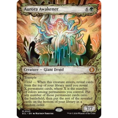Aurora Awakener (Showcase) (ECL-323) Foil