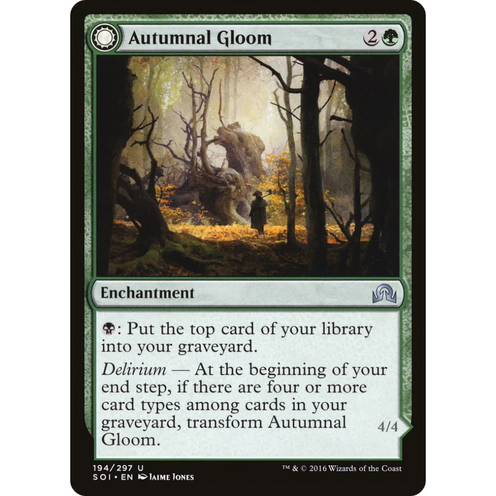 Autumnal Gloom (SOI-194): (Double Faced Transform)