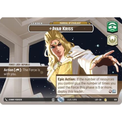 Avar Kriss - Marshal of Starlight (Showcase) (1011)  Foil
