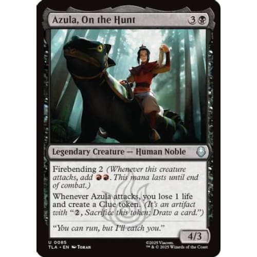 Azula, On the Hunt (TLA-085) Foil