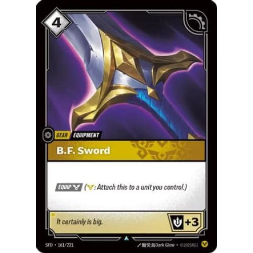 B.F. Sword (161/221) - Spiritforged