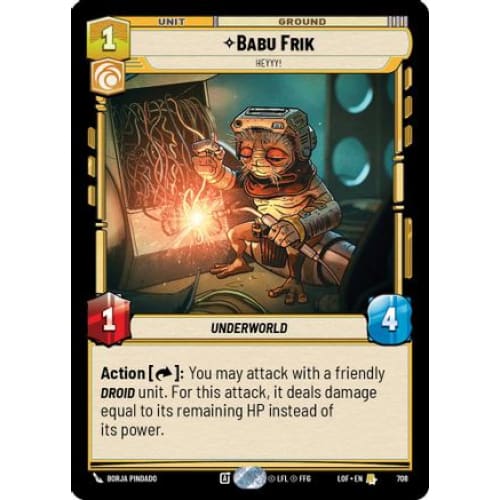 Babu Frik - Heyyy! (Foil) (708)  Foil