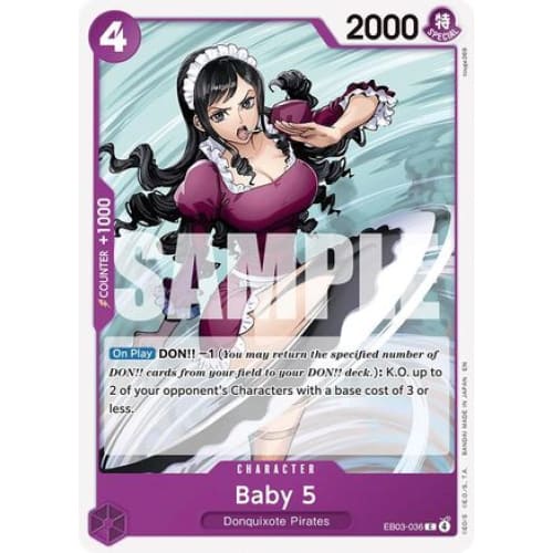 Baby 5 EB03-036 C Extra Booster: One Piece Heroines Edition