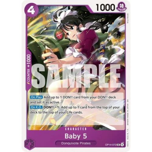 Baby 5 OP14-072 UC The Azure Sea's Seven