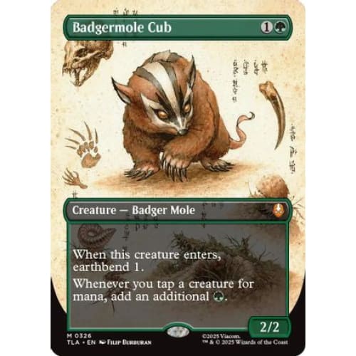 Badgermole Cub (Borderless) (TLA-326) Foil