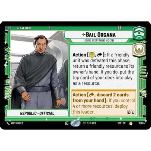 Bail Organa - Doing Everything He Can (8/264)