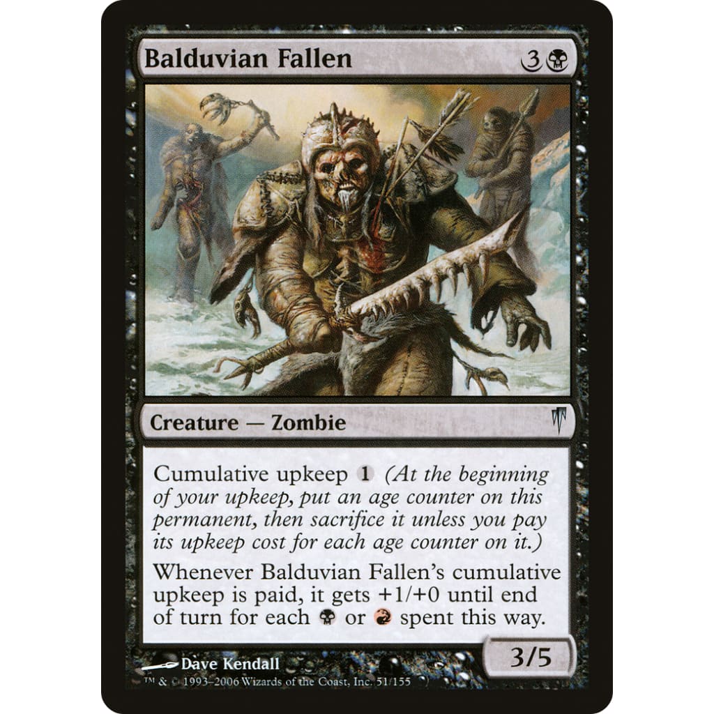 Balduvian Fallen (CSP-051) Foil