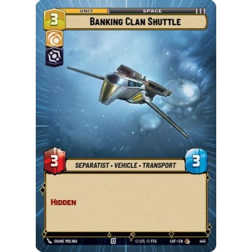 Banking Clan Shuttle (Hyperspace) (445)