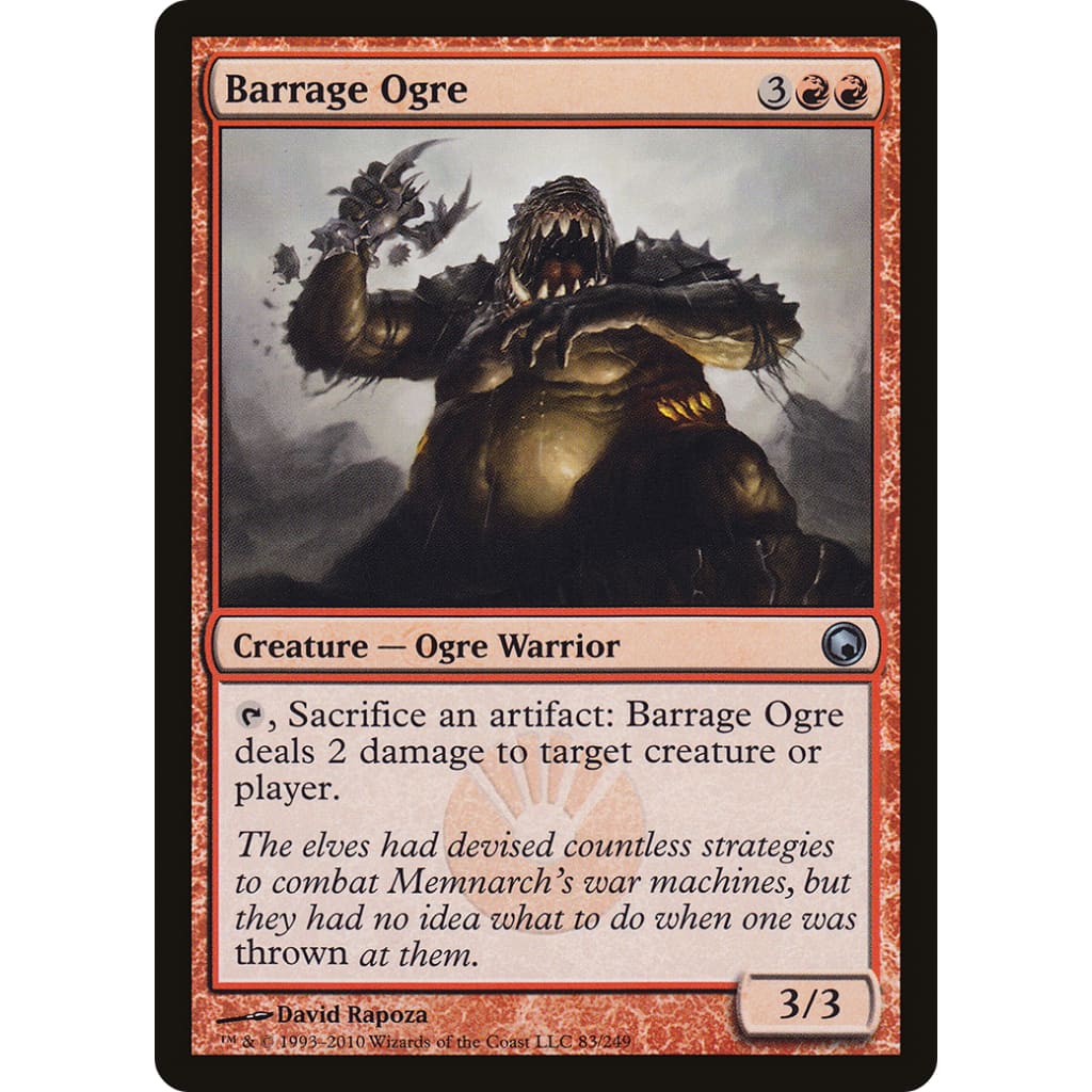 Barrage Ogre (SOM-083)