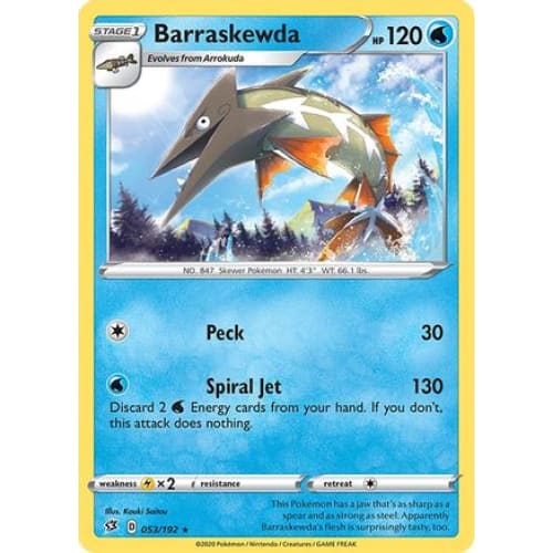 Barraskewda (53) Rare Classic