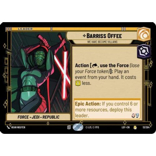 Barriss Offee - We Have Become Villains (013/264)
