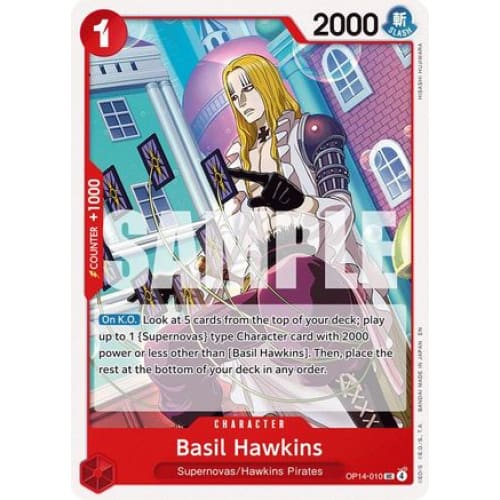 Basil Hawkins OP14-010 UC The Azure Sea's Seven