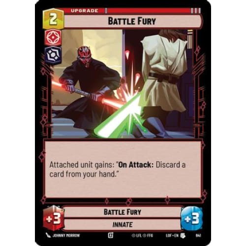 Battle Fury (Foil) (641)  Foil