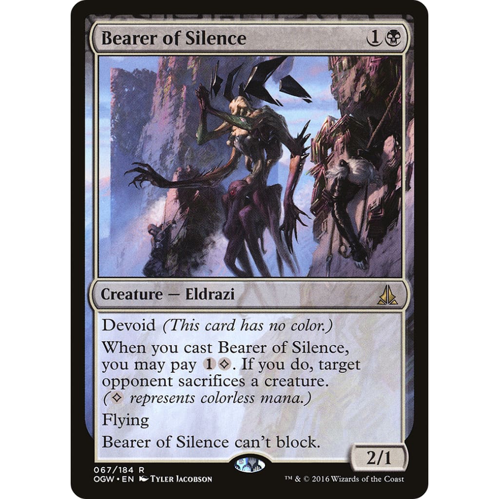 Bearer of Silence (OGW-067): (devoid)