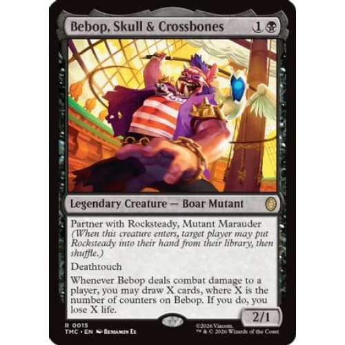 Bebop, Skull & Crossbones (TMC-015) Foil