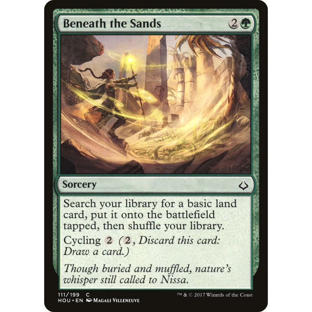 Beneath the Sands (HOU-111) Foil