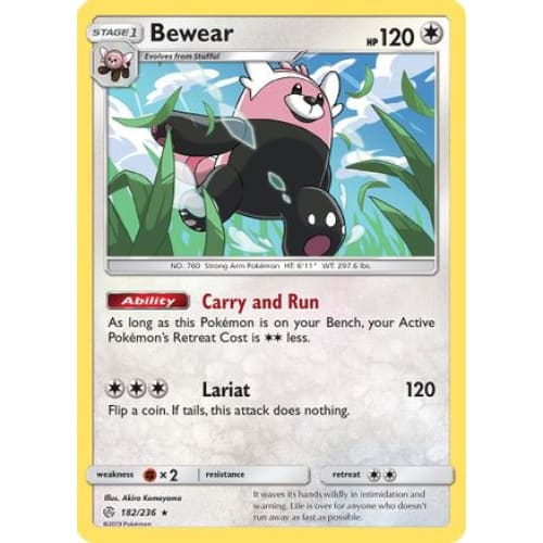 Bewear (182) Rare Classic