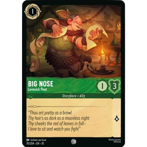 Big Nose - Lovesick Poet (70/204) - Whispers in the Well