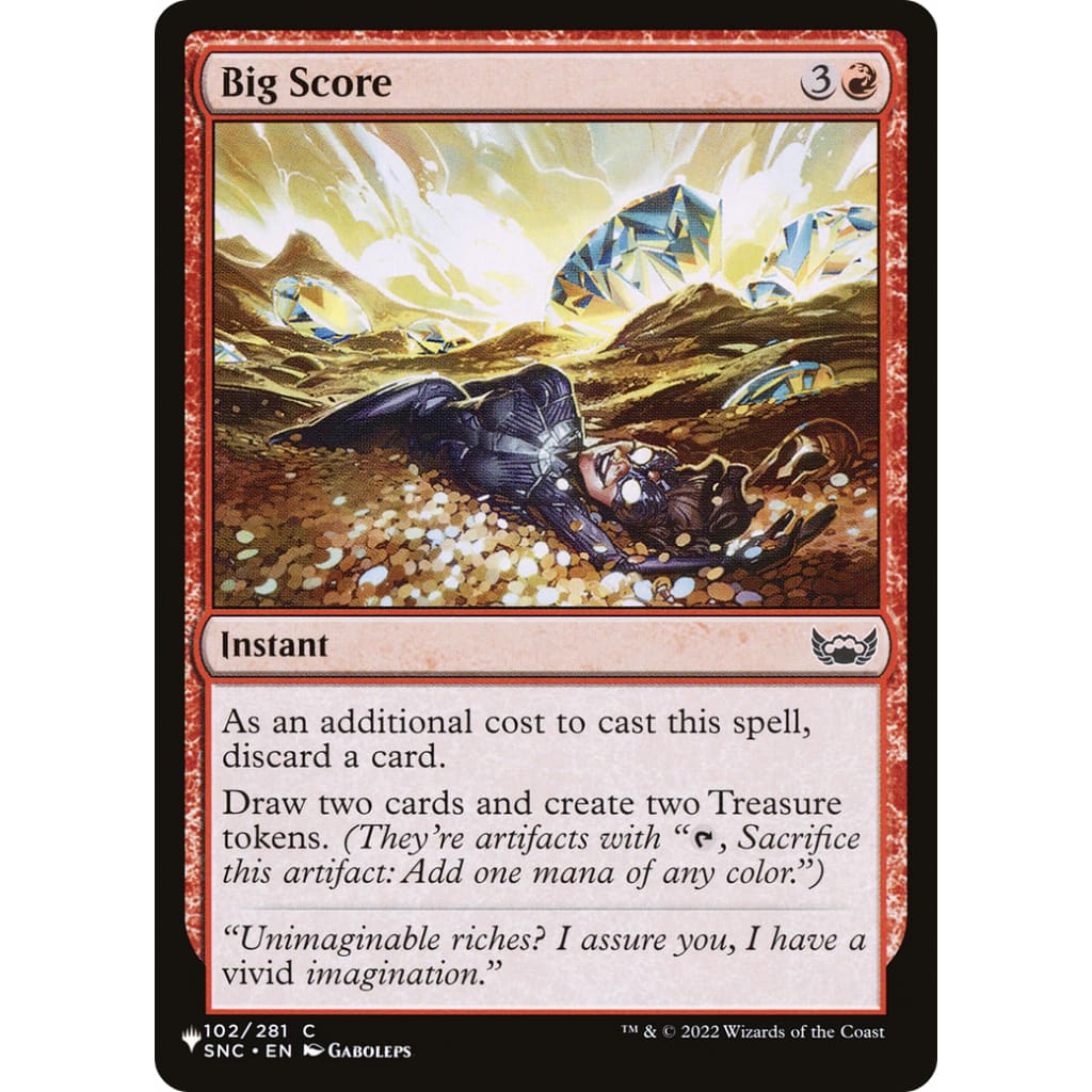 Big Score (LIST-102/281)