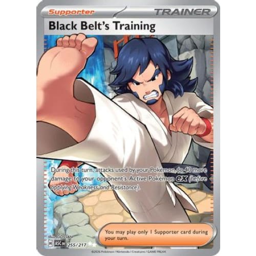 Black Belt's Training (255) Ultra Rare Holofoil