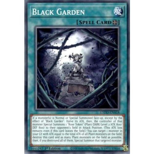 Black Garden - L5DD-ENA18 Common / Short Print 1st Edition